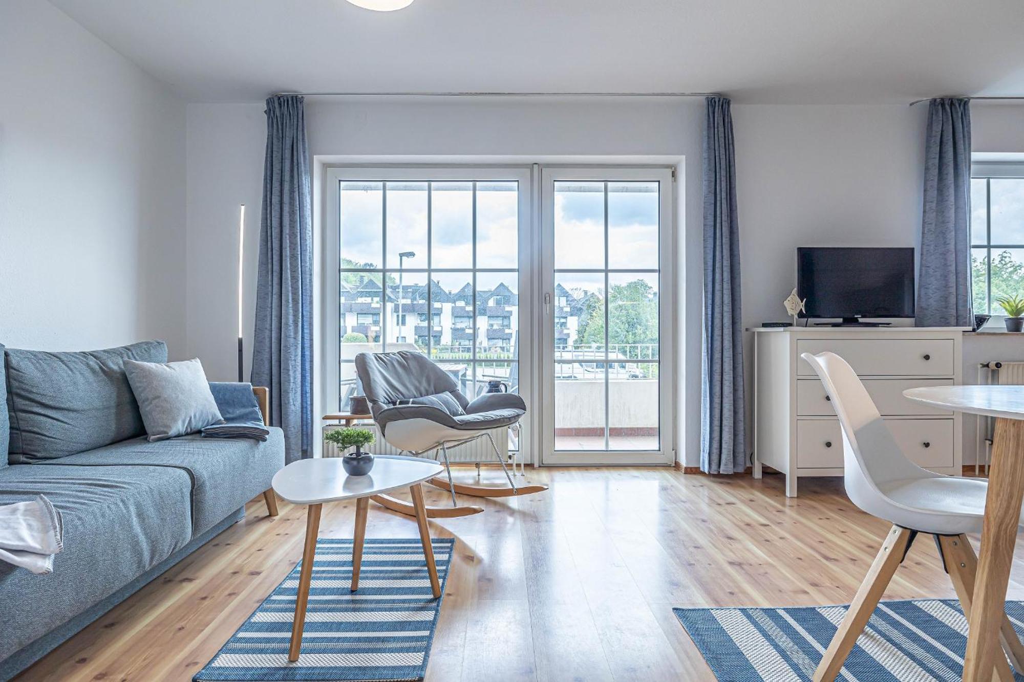 Fewo1846 - Strandresidenz Wassersleben Nele - Studioapartment Mit Balkon Und Meerblick هاريسلي المظهر الخارجي الصورة