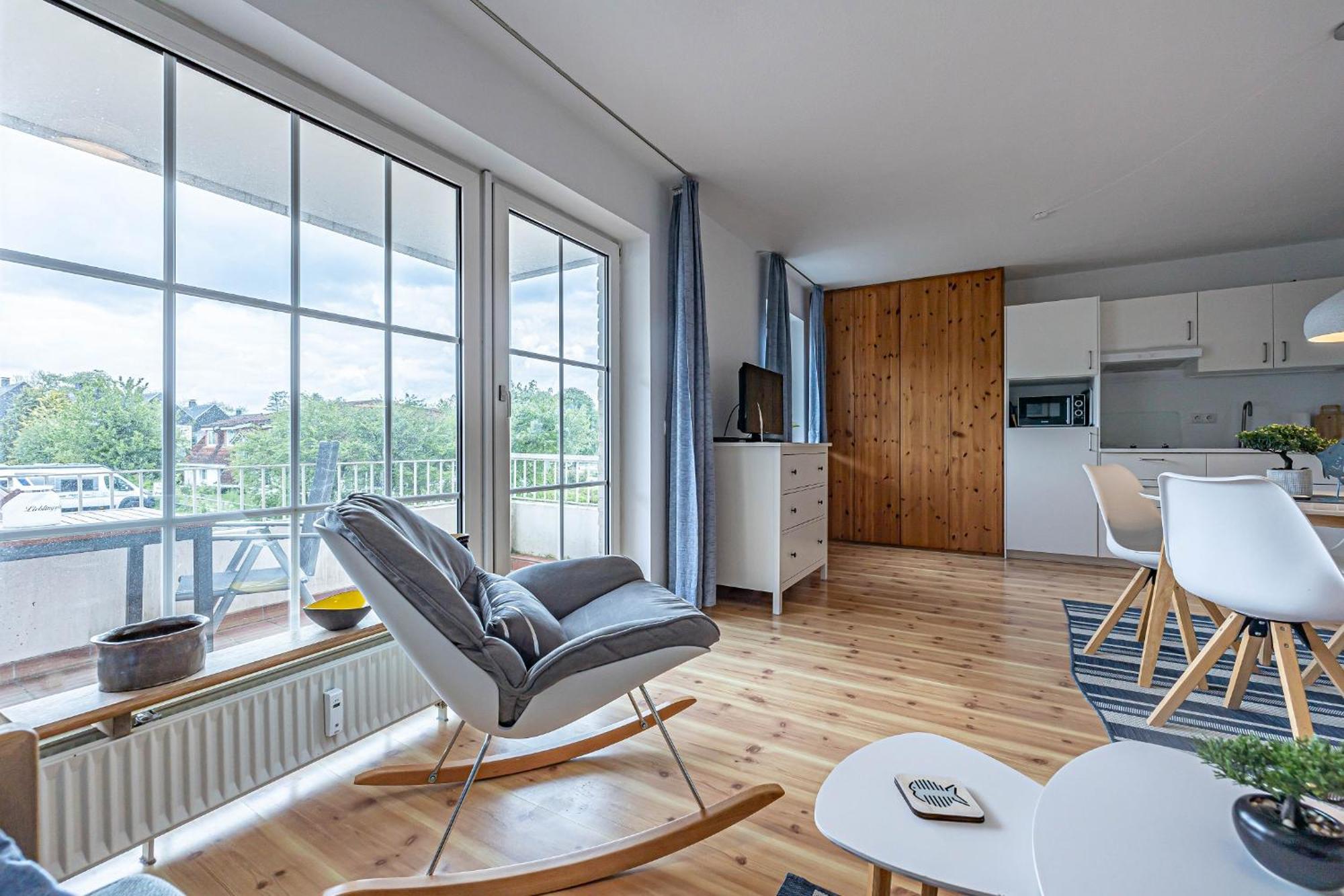 Fewo1846 - Strandresidenz Wassersleben Nele - Studioapartment Mit Balkon Und Meerblick هاريسلي المظهر الخارجي الصورة