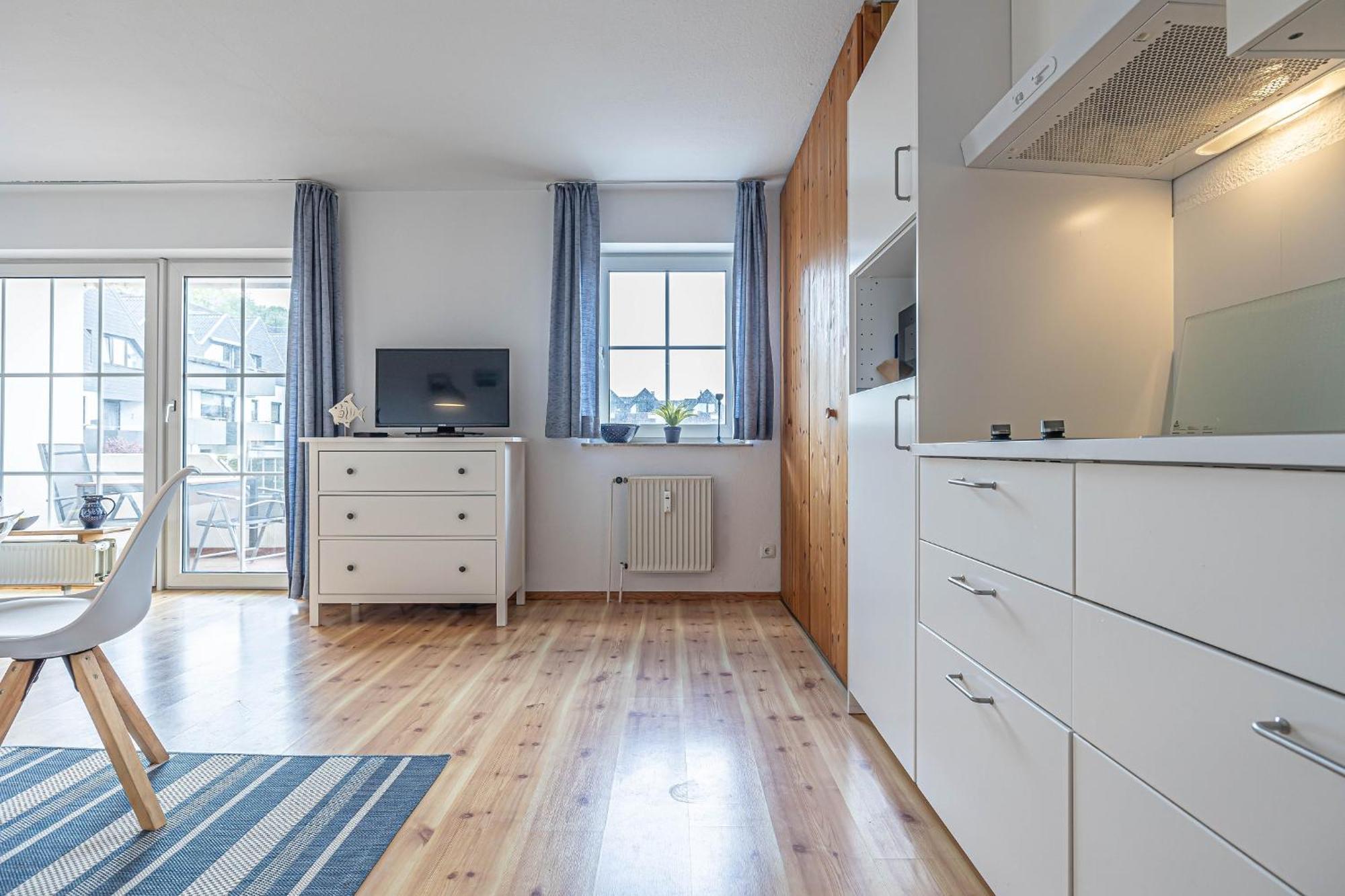 Fewo1846 - Strandresidenz Wassersleben Nele - Studioapartment Mit Balkon Und Meerblick هاريسلي المظهر الخارجي الصورة
