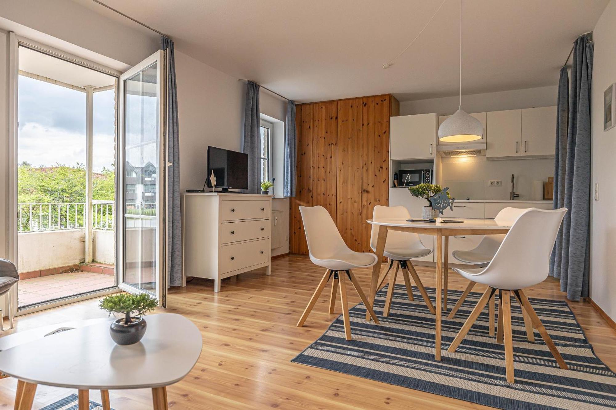 Fewo1846 - Strandresidenz Wassersleben Nele - Studioapartment Mit Balkon Und Meerblick هاريسلي المظهر الخارجي الصورة